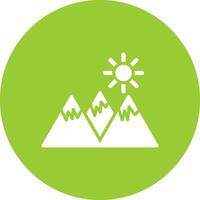 Mountain Vector Icon