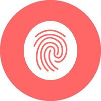 Fingerprint Vector Icon