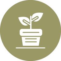 Plant Pot Vector Icon