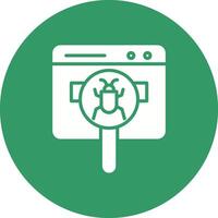 Web Bug Vector Icon