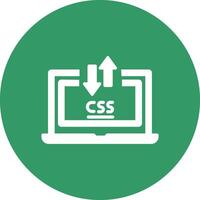 CSS Laptop Vector Icon