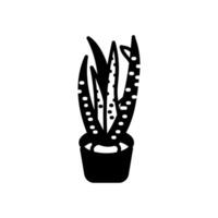 buey lengua planta icono en vector. logotipo vector