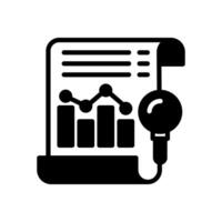 Data Analytics icon in vector. Logotype vector