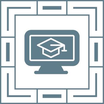 Computer Vector Icon