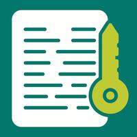 Document Access Vector Icon