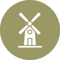 Windmill Vector Icon