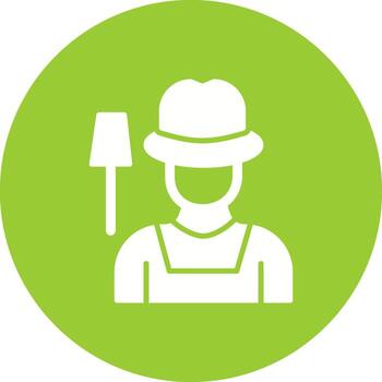 Farmer Vector Icon