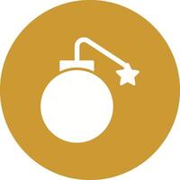 Exploding Cannon Ball Vector Icon