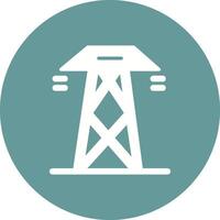 Power Line Vector Icon