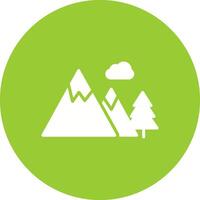 Mountain Vector Icon