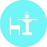 Tea Table Vector Icon