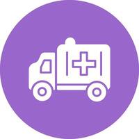 icono de vector de ambulancia