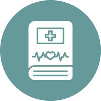 Medical Book Vector Icon