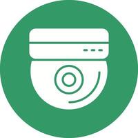 icono de vector de cámara cctv