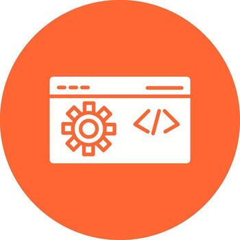 código mejoramiento vector icono