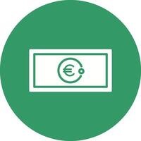 icono de vector de euro