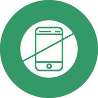 No Cell Phones Vector Icon