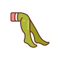 Pantyhose Diet  icon in vector. Logotype vector