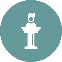 Elected Candidate Vector Icon
