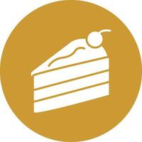 Cake Slice Vector Icon