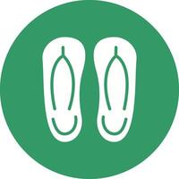 icono de vector de zapatillas