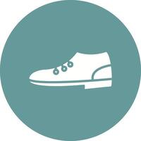 icono de vector de zapatos casuales