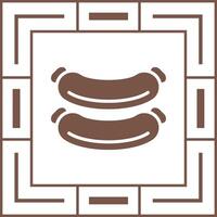 Sausage Vector Icon