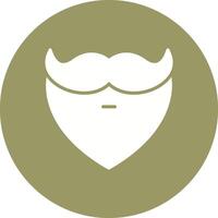 barba y Bigote yo vector icono