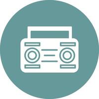 Cassette Player Vector Icon