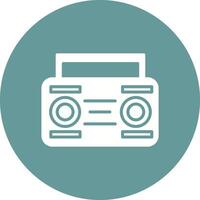 Cassette Player Vector Icon