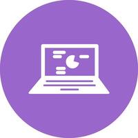 Online Stats Vector Icon