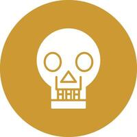 Skull X ray Vector Icon