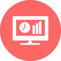 Online Stats Vector Icon