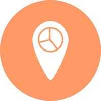 Location Statistics Vector Icon