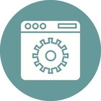 Website Settings Vector Icon