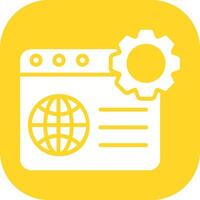 Web Optimization Vector Icon