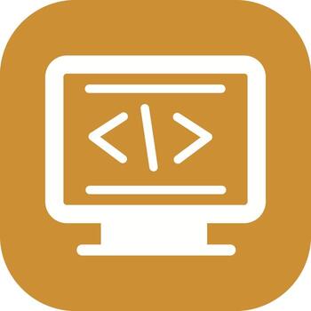 icono de vector de codificación