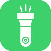 Flashlight Vector Icon