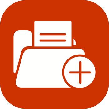 Create Folder Vector Icon