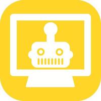 Artificial Bot Vector Icon