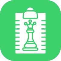 Clipboard Chess Vector Icon