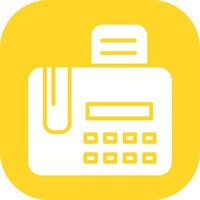 Fax Machine Vector Icon