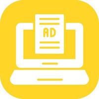 Internet Ads Vector Icon