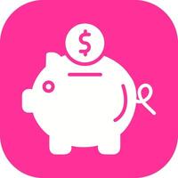 Piggy Bank Vector Icon