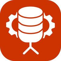 Database Management Vector Icon