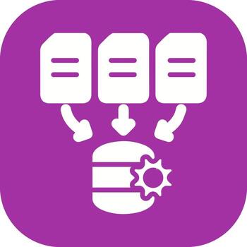 Data Processing Vector Icon