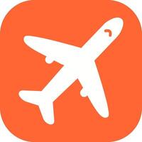 Aeroplane Vector Icon