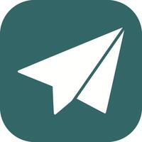 Paper Plane Vector Icon