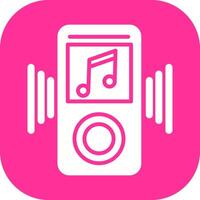 icono de vector de mp3