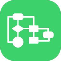 Flowchart Vector Icon
